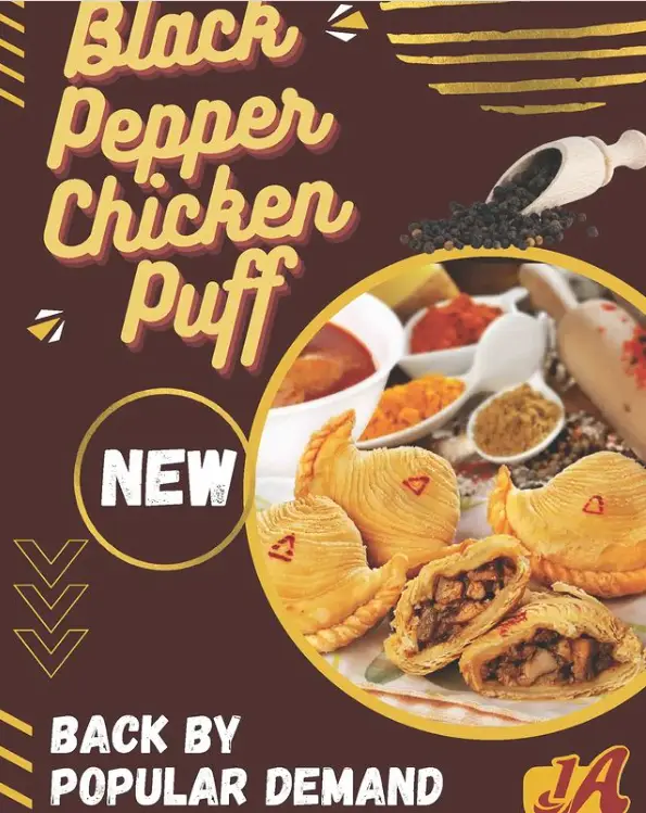 1A CRISPY PUFFS SINGAPORE MENU