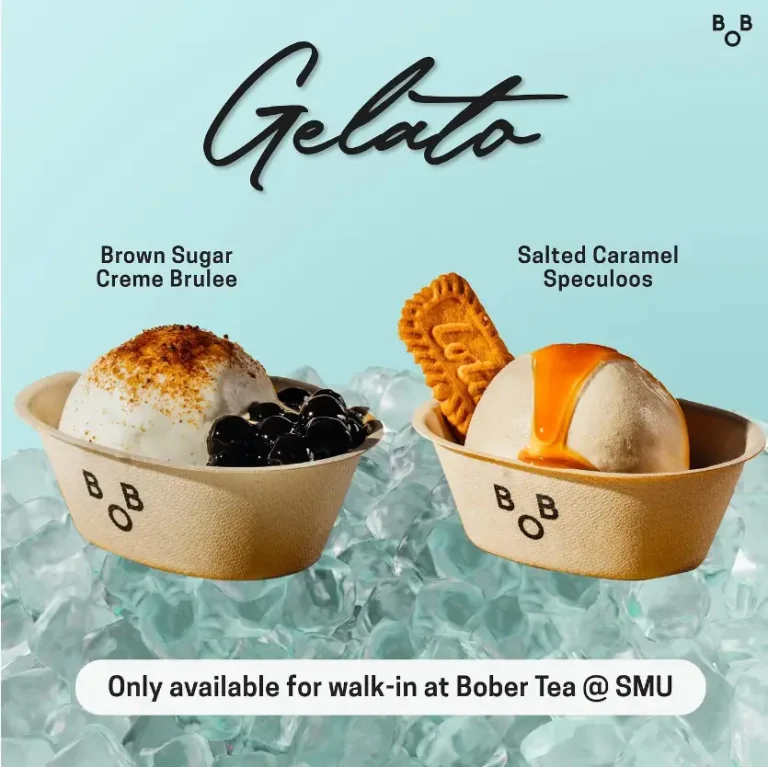 BOBER TEA SINGAPORE MENU PRICES