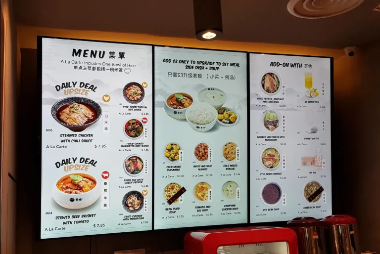 DELIBOWL RICE BOWL SINGAPORE MENU PRICES