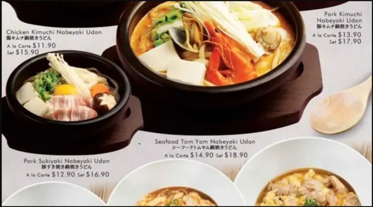 KAZOKUTEI SINGAPORE MENU PRICES