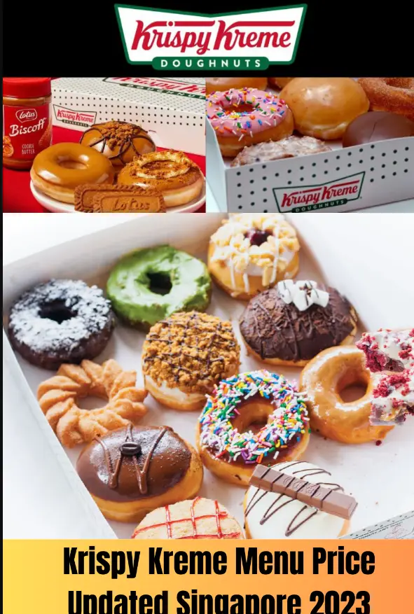 KRISPY KREME SINGAPORE MENU