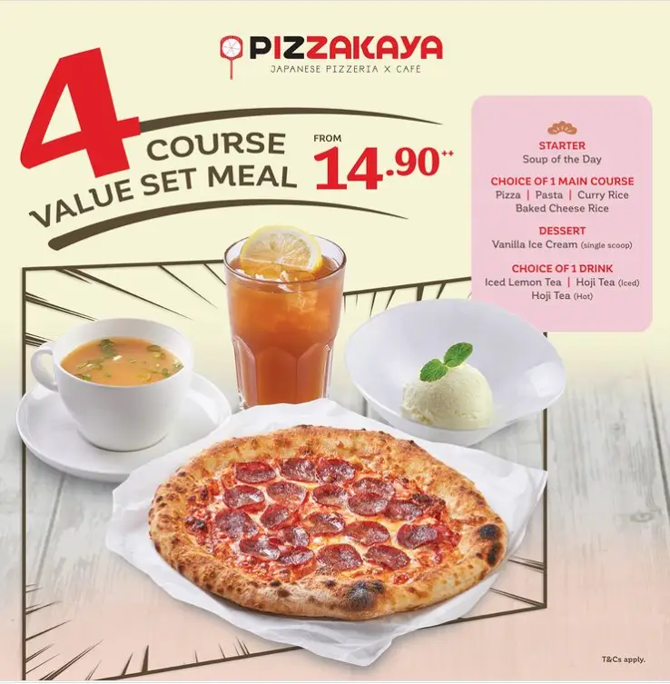 PIZZAKAYA SINGAPORE MENU