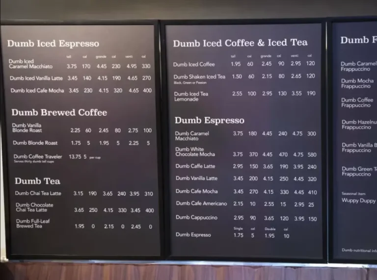 STARBUCKS SINGAPORE MENU PRICES