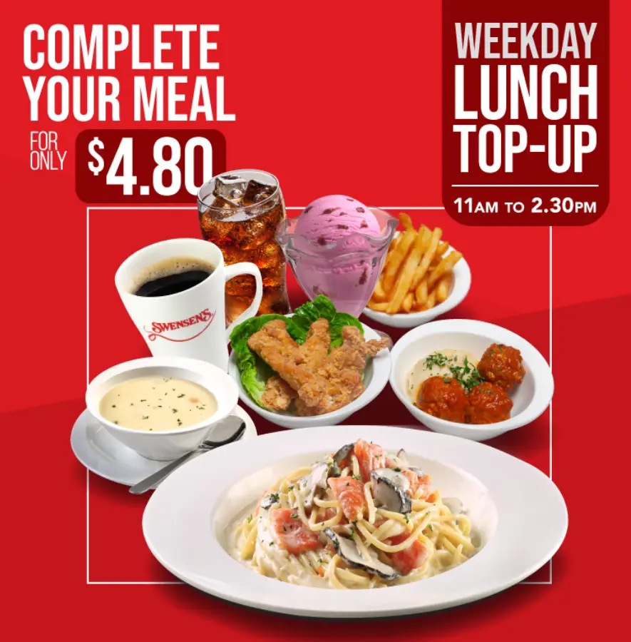 SWENSENS SINGAPORE MENU