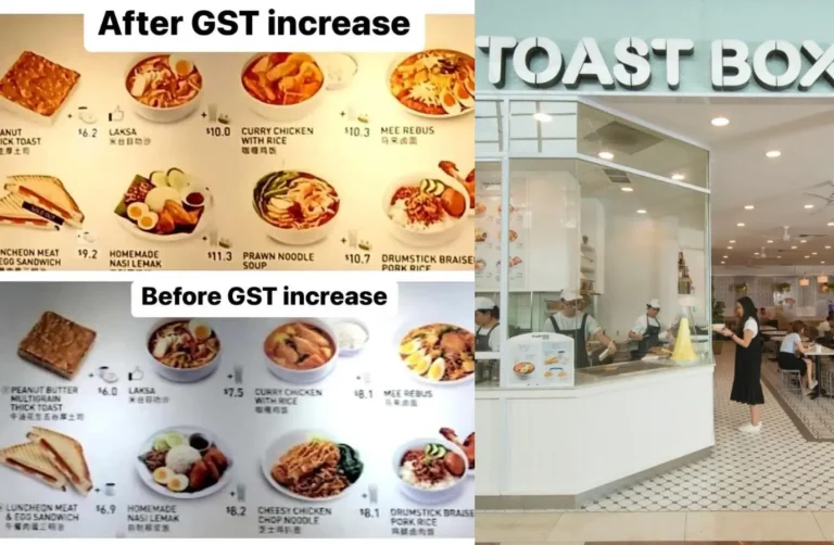 TOAST BOX SINGAPORE MENU PRICES