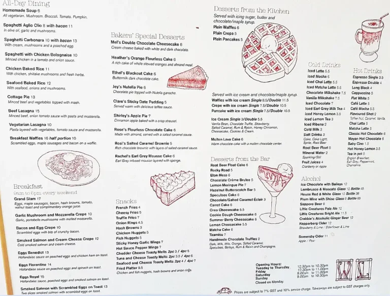 WIMBLY LU SINGAPORE MENU PRICES